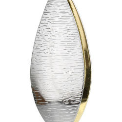 Блесна колеблющаяся Mikado ROACH DOUBLE №2, 18 г., 5 см., серебро-золото