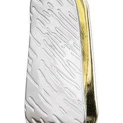 Блесна колеблющаяся Mikado TRYTHON DOUBLE №4, 25 г., 5 см., серебро-золото