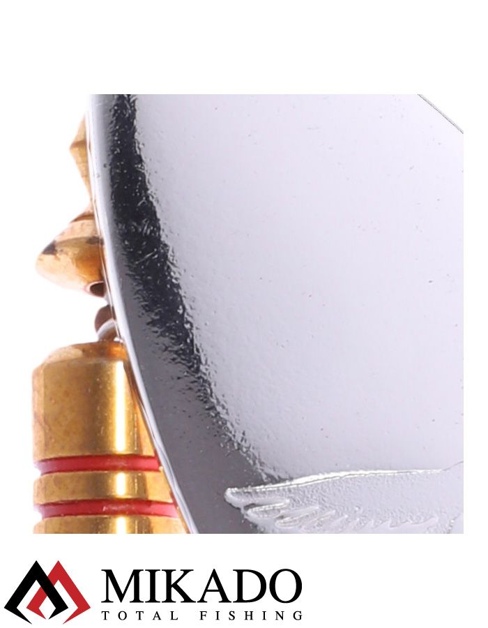 Блесна вращающаяся Mikado STREAM №2, 7 г., серебро 00, длина лепестка 42 мм.