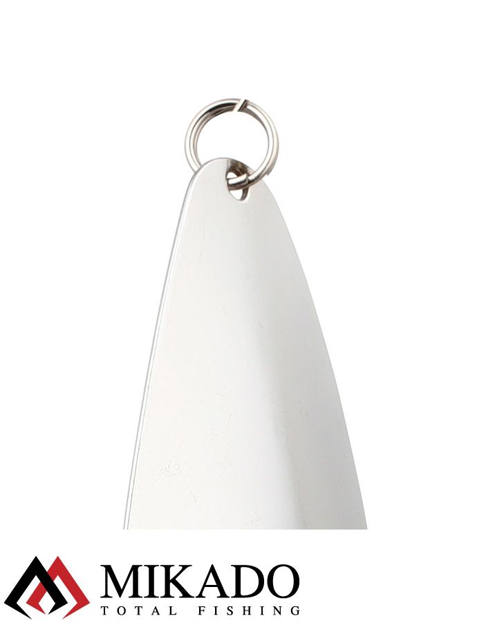 Блесна колеблющаяся Mikado EZZA (гладкая) №2, 12 г., 7.1 см., серебро