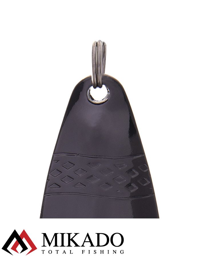 Блесна колеблющаяся Mikado STRIPE №2, 16 г., 5.8 см., чернёная