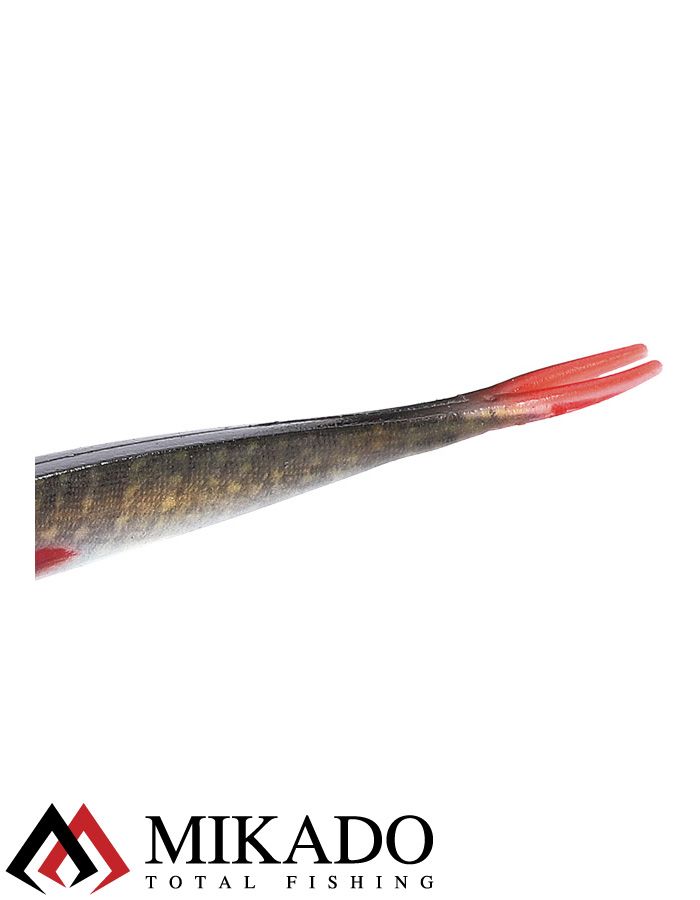 Приманка слаг Mikado SAIRA 14 см., 10 г., 3D PIKE (4 шт.)