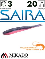 Приманка слаг Mikado SAIRA 20 см., 32 г., 371 (3 шт.)