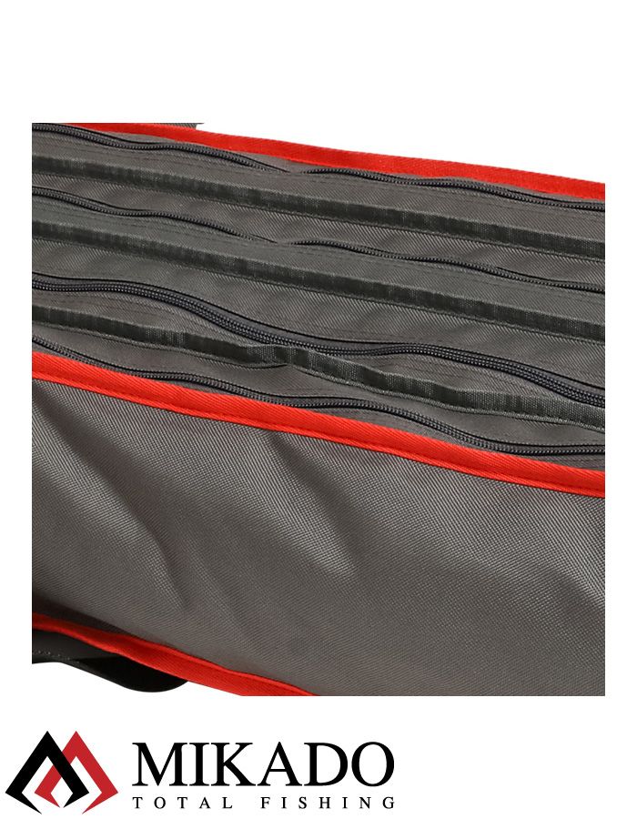 Чехол для удилищ Mikado 4 секции 160 см. серый
