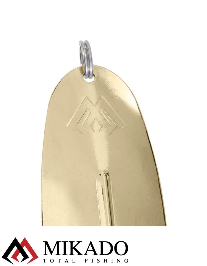 Блесна колеблющаяся Mikado SHALLOW MONSTER 30 г., 10 см., DOUBLE, с красной мушкой