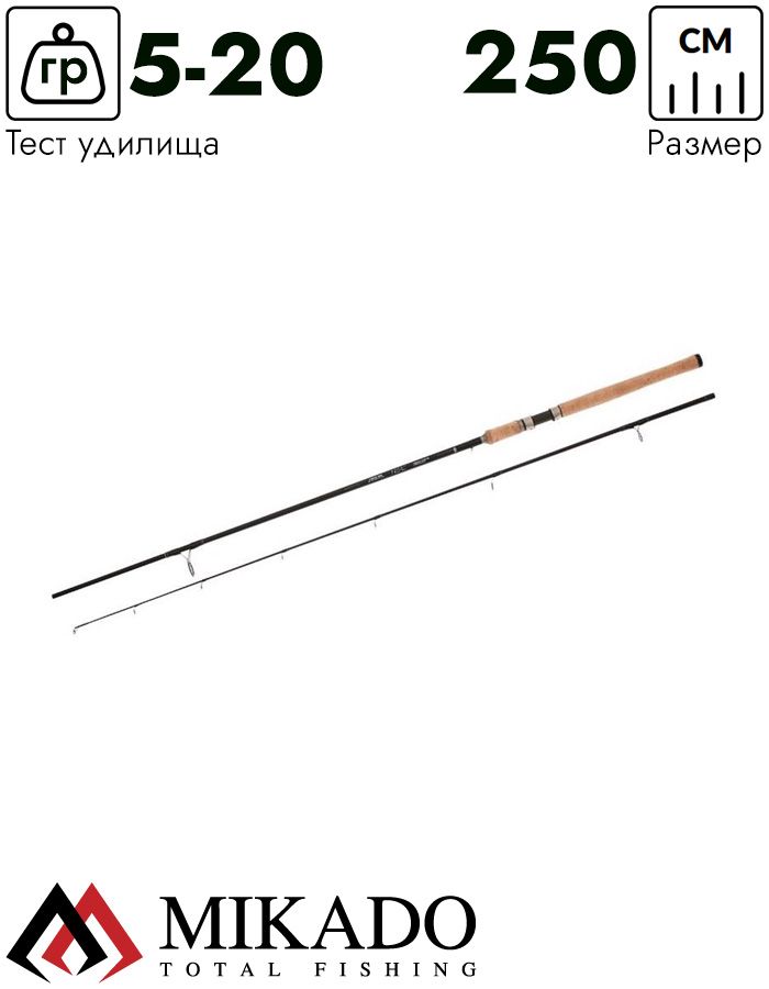 Спиннинг Mikado NSC LIGHT Spin 250 (5-20 г.)