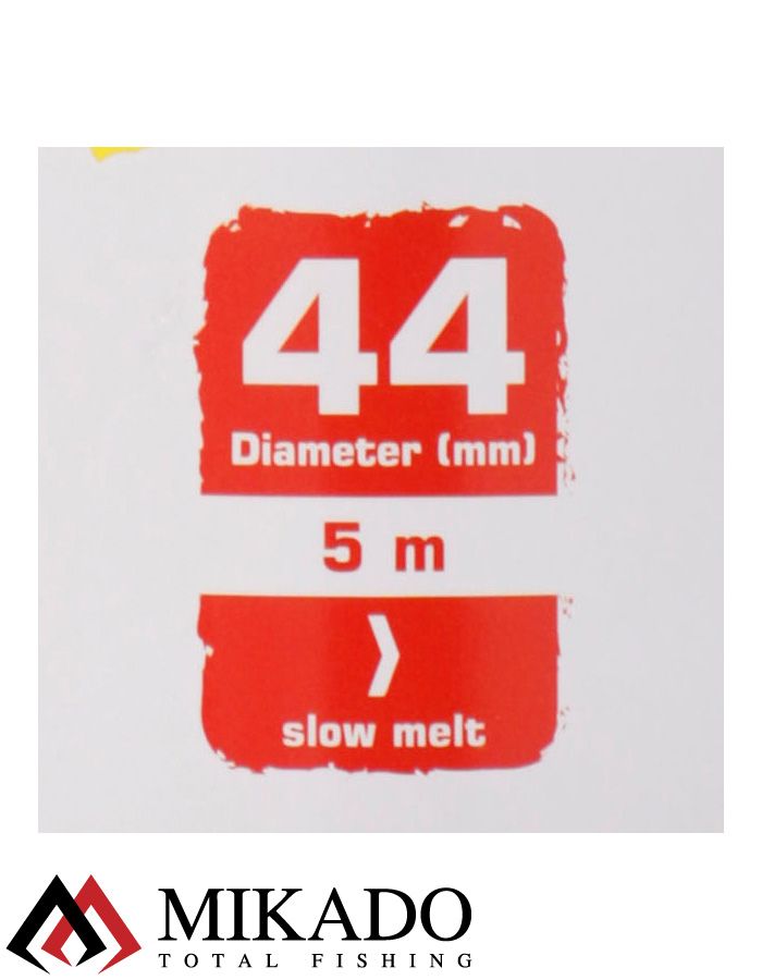 Запасная ПВА сетка Mikado 44 мм., 5 м. (шпуля) медленное растворение