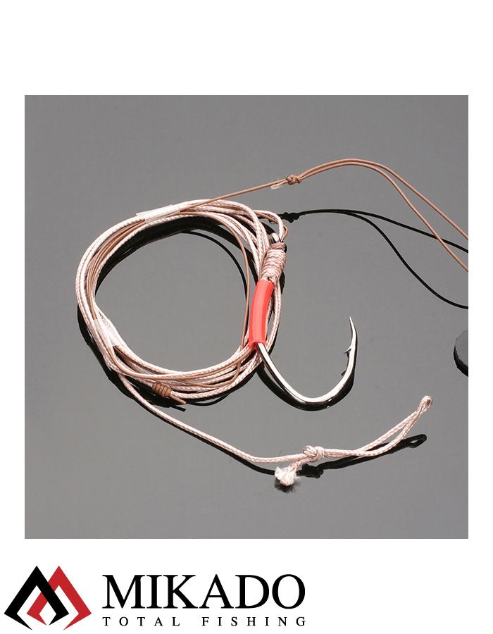 Оснастка Mikado INTRO CAT для пеллет с регулируемым волосом 120 см, крючок 2/0