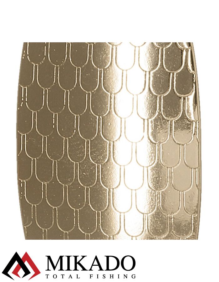 Блесна колеблющаяся Mikado HUNTER №1, 7 г., 7.6 см., золото