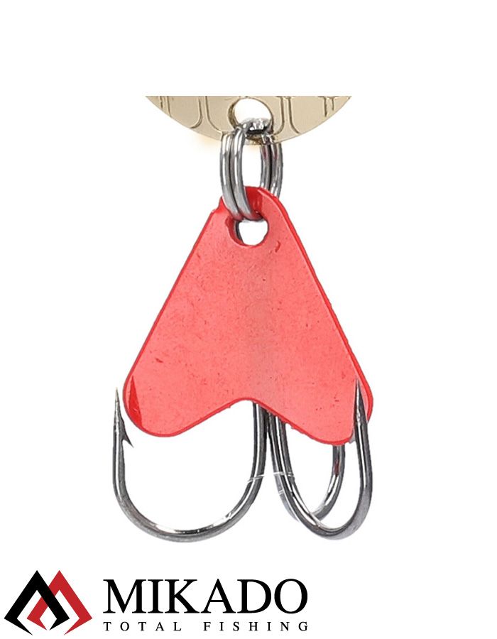 Блесна колеблющаяся Mikado HUNTER №1, 7 г., 7.6 см., золото