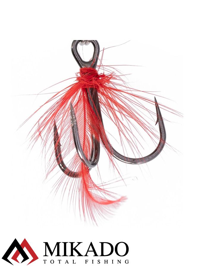 Блесна колеблющаяся Mikado SHALLOW MONSTER 30 г., 10 см., GOLD, с красной мушкой