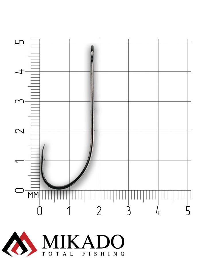 Крючки Mikado SENSUAL - CHEBURASHKA SLIM № 3/0 (с ушком)  ( 8 шт.)