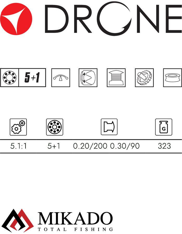 Катушка Mikado DRONE 2006 RD