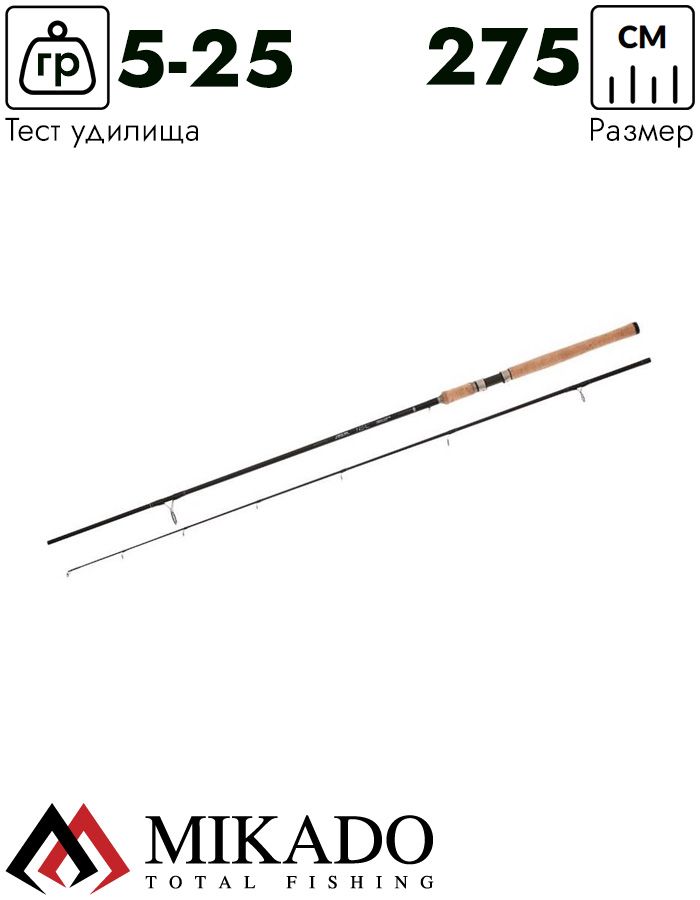 Спиннинг Mikado NSC LIGHT Spin 275 (5-25 г.)