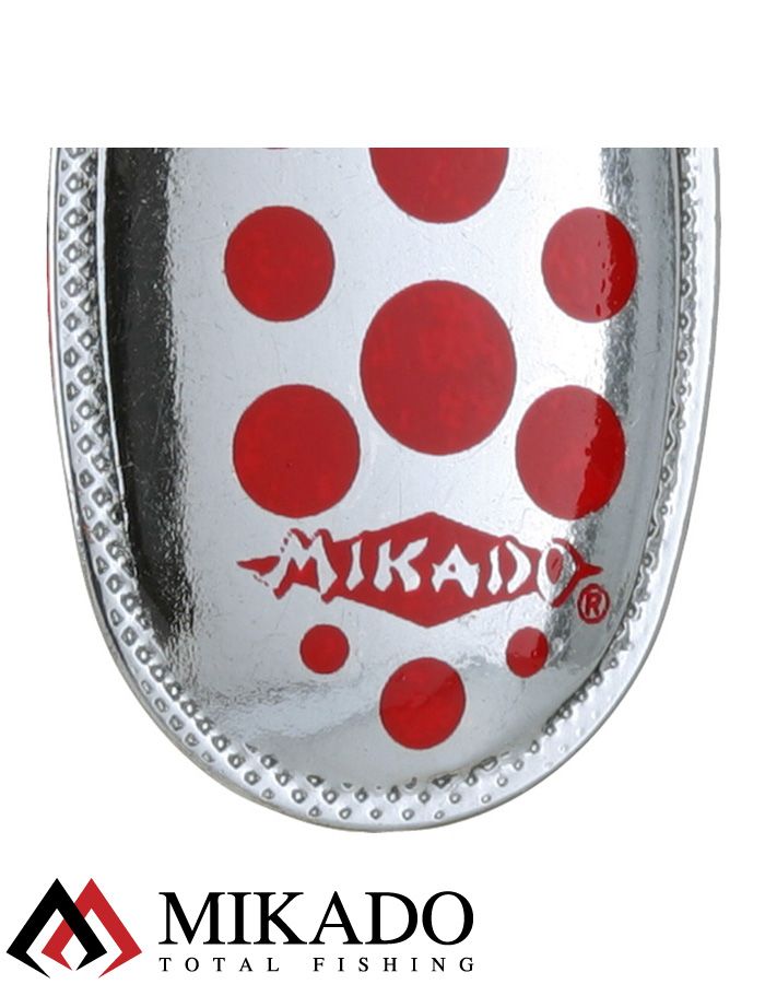 Блесна вращающаяся Mikado FOCUS №2, 4 г., серебро 10, длина лепестка 28 мм.