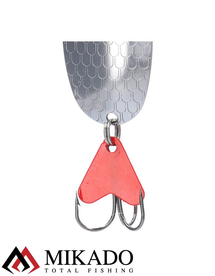 Блесна колеблющаяся Mikado HUNTER №1, 7 г., 7.6 см., серебро