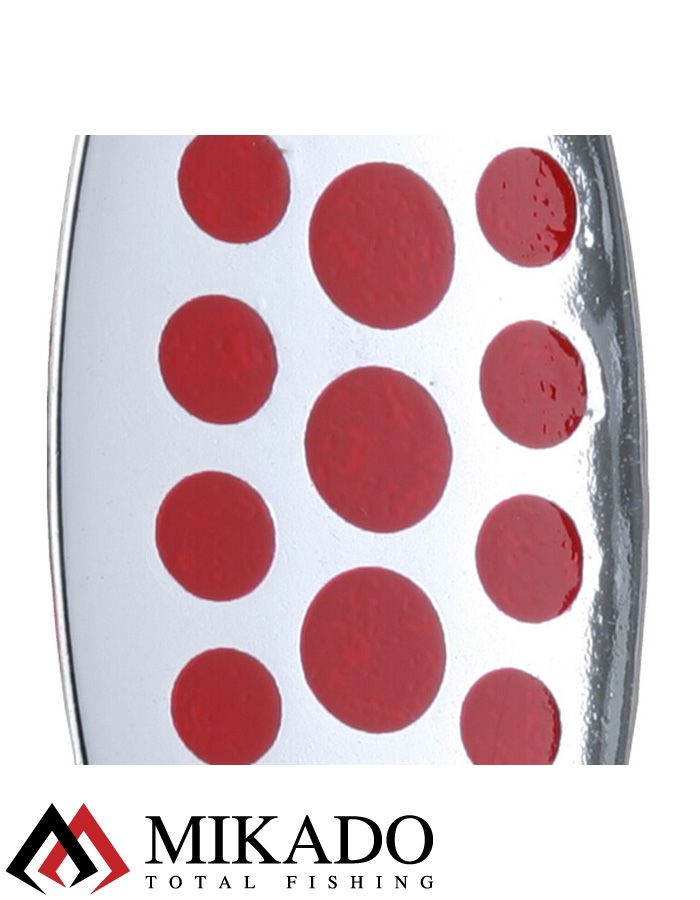 Блесна вращающаяся Mikado STREAM №2, 7 г., серебро 10, длина лепестка 42 мм.