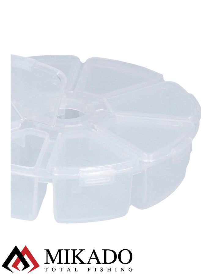 Коробочка круглая Mikado UACH-H434 ( 10.5 см x 2.8 см.)