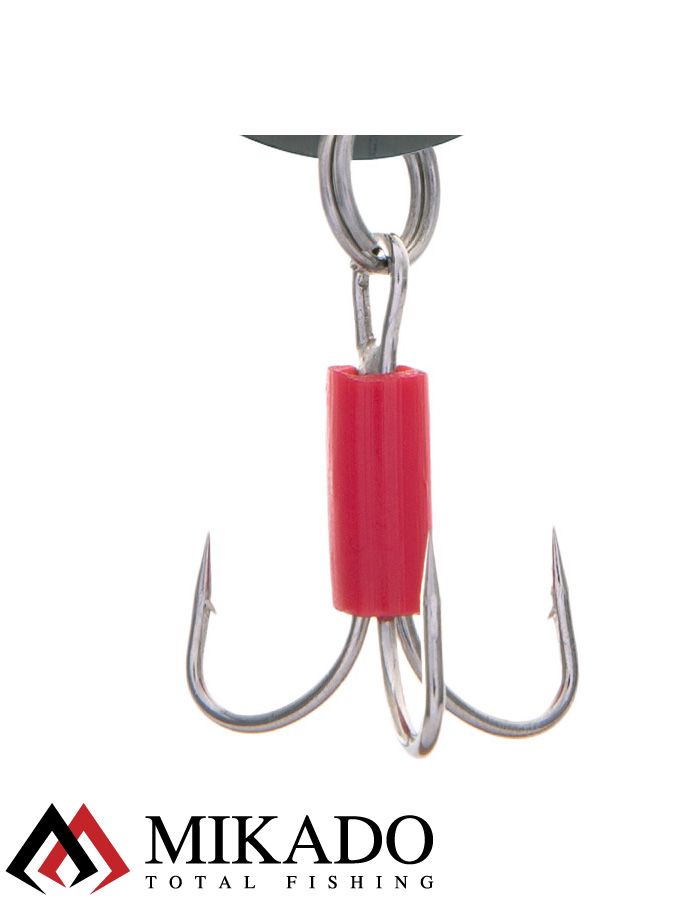 Блесна колеблющаяся Mikado TRYTHON №5, 21 г., 6 см., чернёная