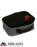 Сумка для рыболовных катушек Mikado R002B (20 х 13.5 х 9см.) чёрно-серая