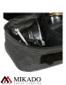 Сумка для рыболовных катушек Mikado R002B (20 х 13.5 х 9см.) чёрно-серая