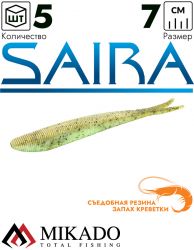 Приманка слаг Mikado SAIRA 7 см., 2.1 г., 346 (5 шт.)