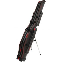 Чехол с подставкой, жёсткий Mikado, длина 150 см., 3 секции цвет серый UWD-06-150-3-GY