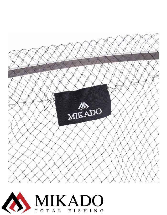 Подсачек без ручки Mikado S4-008-5040 (50х40 см, чёрные поплавки, яч.6 мм) нейлон