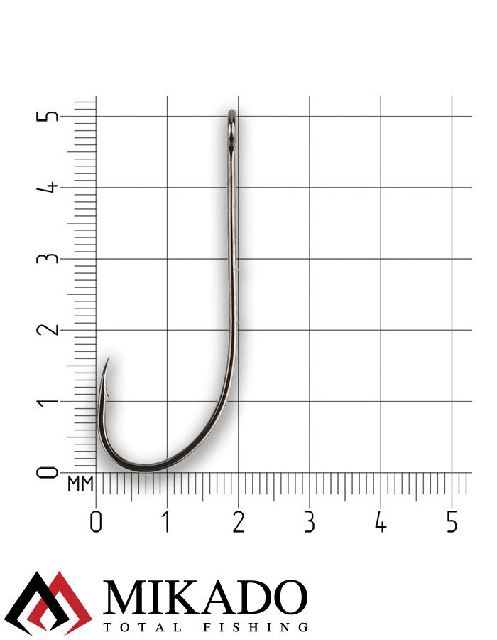 Крючки Mikado SENSUAL - CHEBURASHKA SLIM № 4/0 (с ушком)  ( 7 шт.)