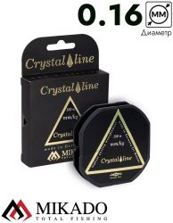 Леска мононить Mikado CRYSTAL LINE 0,16 (150 м) - 3.75 кг.