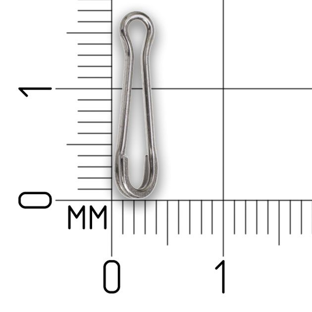 Застежка Mikado Hawaii BN № 1.  тест 9 кг. (12 шт.)