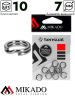 Кольцо заводное Mikado круглое 7.0 x 0.8 (10 шт.)