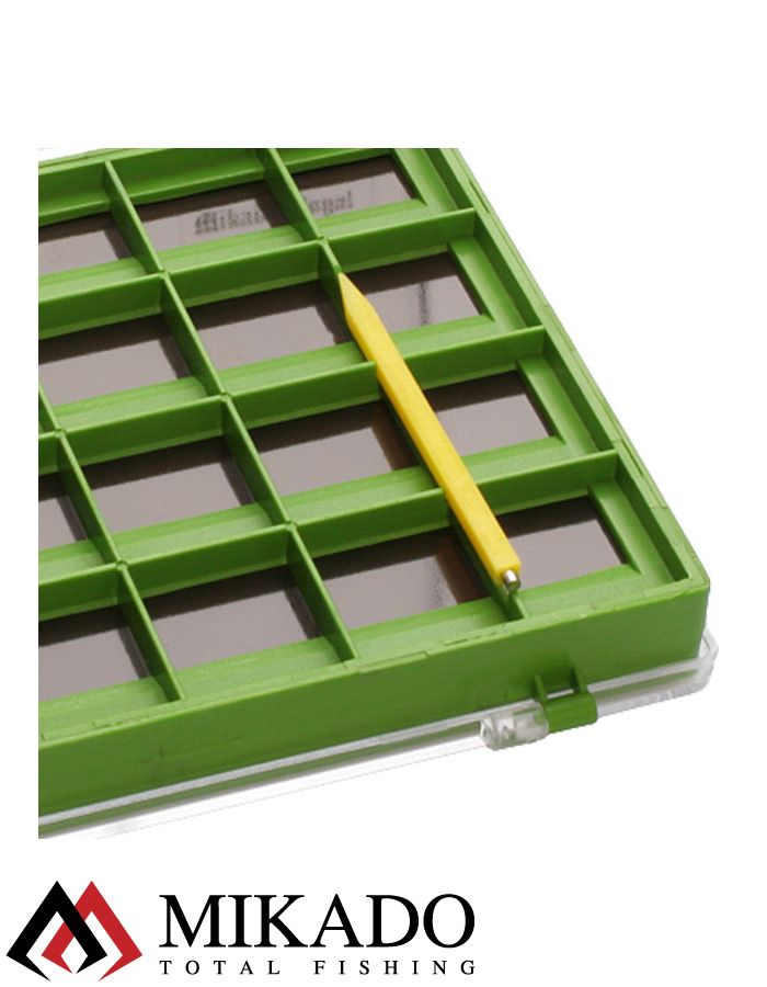 Коробочка рыболовная Mikado для крючков UABM-036 магнитная