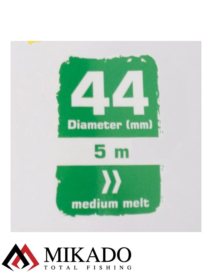 Запасная ПВА сетка Mikado 44 мм., 5 м. (шпуля) средняя скорость растворения