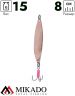 Блесна колеблющаяся Mikado MINNOW №2, 15 г., 8 см., медь
