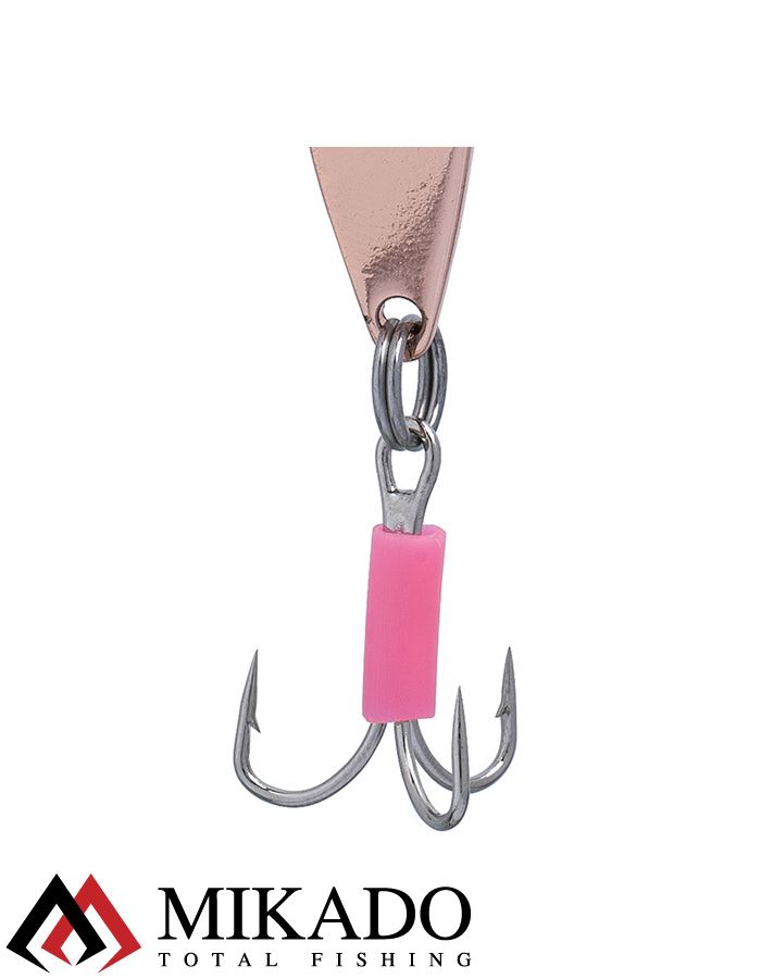 Блесна колеблющаяся Mikado MINNOW №2, 15 г., 8 см., медь