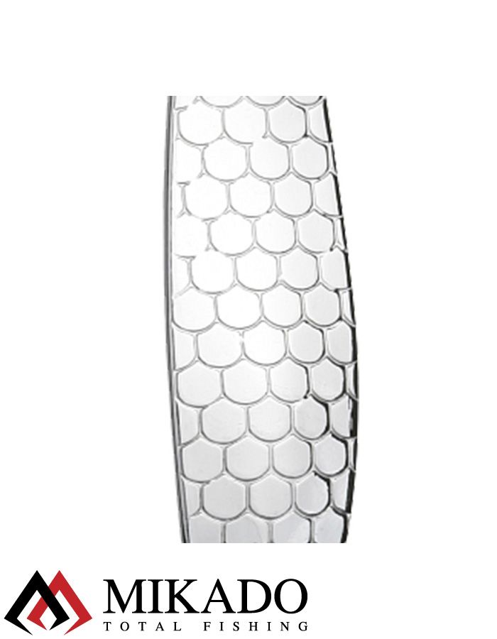 Блесна колеблющаяся Mikado RUNNER №4, 16 г., 9.1 см., серебро