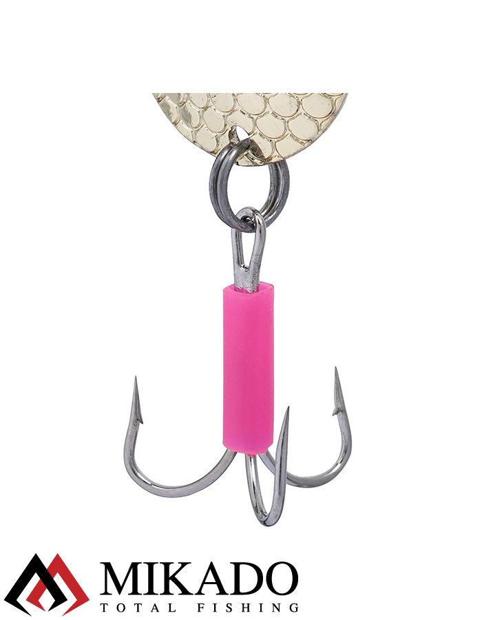 Блесна колеблющаяся Mikado TRYTHON №6, 26.5 г., 6.5 см., золото