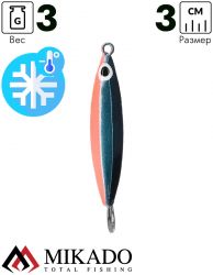 Блесна зимняя Mikado PMB-I09-3.0-01. 3 см./3 г.