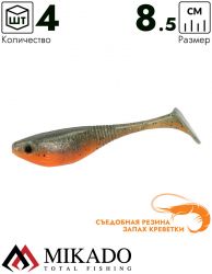 Виброхвост Mikado SPARK 8.5 см., 7.9 г., 343 (4 шт.)