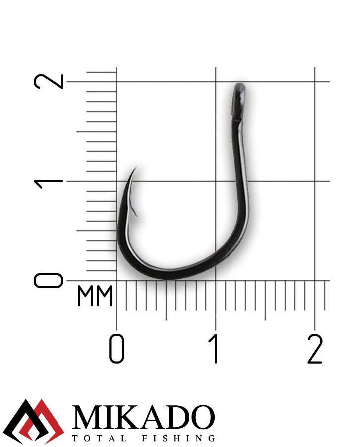 Крючки Mikado SENSUAL - ISEAMA W/RING № 1 BN (с ушком) ( 10 шт.)