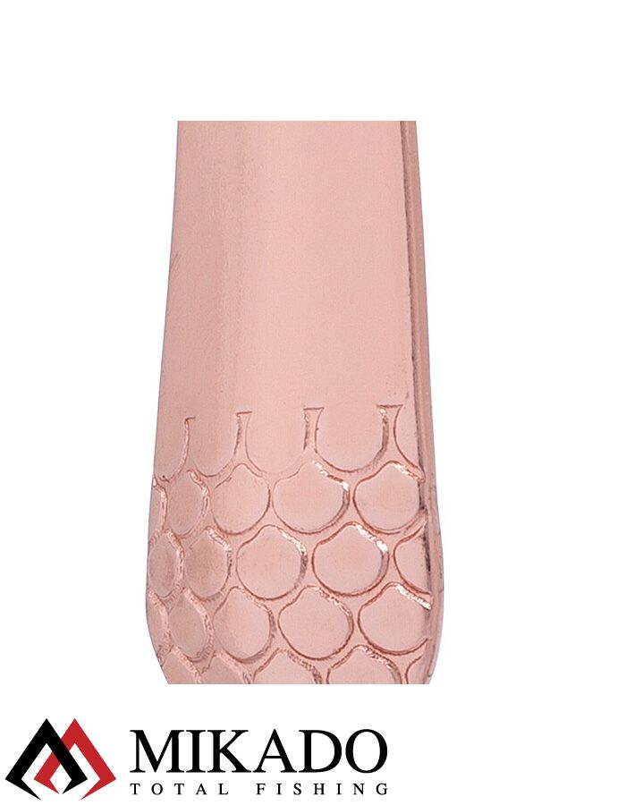 Блесна колеблющаяся Mikado TRYTHON №6, 26.5 г., 6.5 см., медь