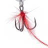 Блесна колеблющаяся Mikado SHALLOW MONSTER 51 г., 13 см., DOUBLE, с красной мушкой