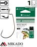 Офсетный крючок Mikado OFFSET BIG EYE № 1  ( 5 шт.)