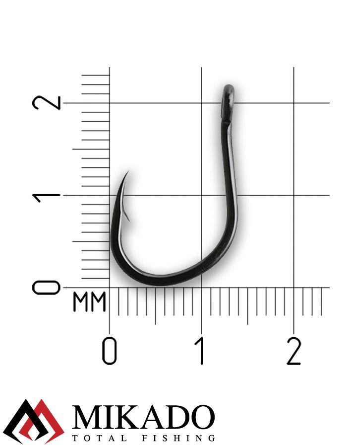 Крючки Mikado SENSUAL - ISEAMA W/RING № 1/0 BN (с ушком) ( 10 шт.)
