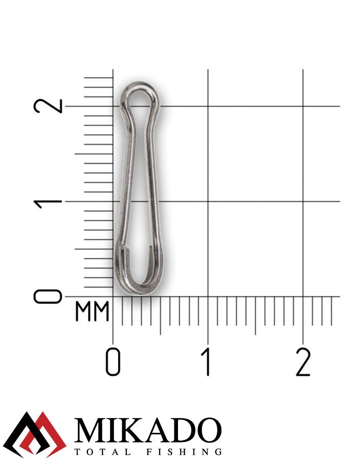 Застежка Mikado Hawaii BN № 3.  тест 20 кг. (12 шт.)