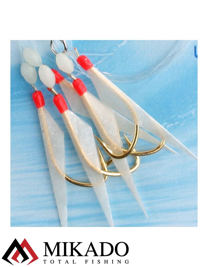 Морская оснастка Mikado FISH SKIN RIG/HOLO #03, LS-A700-03