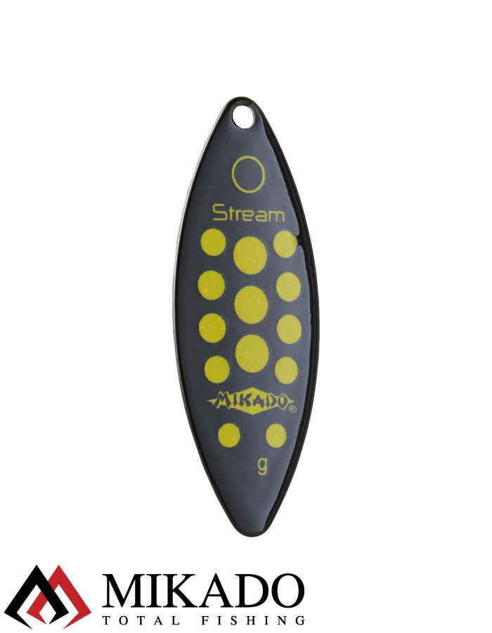 Блесна вращающаяся Mikado STREAM №2, 7 г., серебро 21, длина лепестка 42 мм.