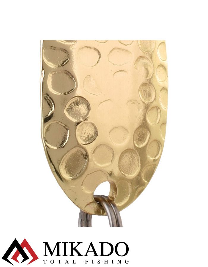 Блесна колеблющаяся Mikado BREEZE №2, 8 г., 4 см., золото