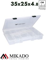 Коробка рыболова Mikado UACH-H507 ( 35 см x 25 см x 4.8 см.)